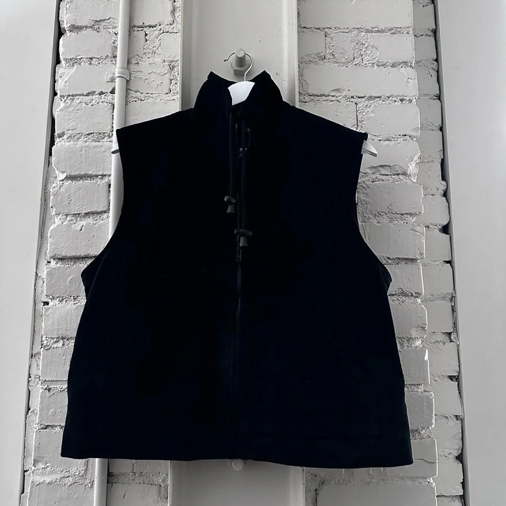 Vintage Wilson’s Leather Maxima Black Suede Vest - Picture 3 of 6